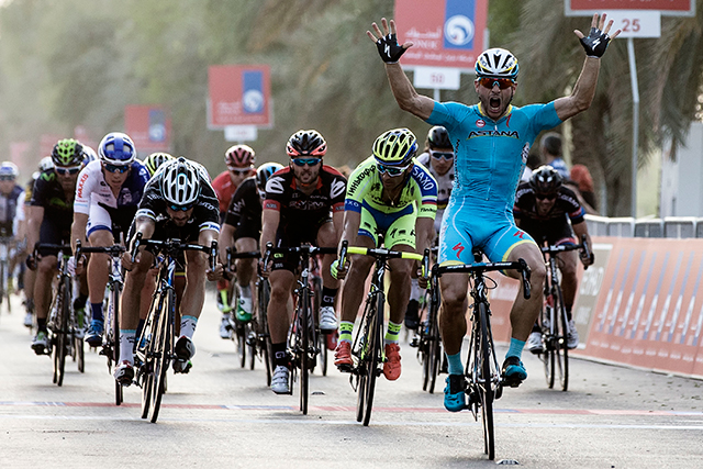 Andrea Guardini wins Abo Dhabi stage 1